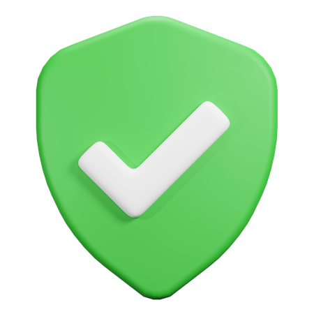 Check Security  3D Icon