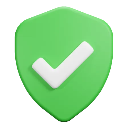 Check Security  3D Icon