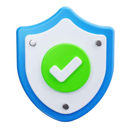 Check Security  3D Icon