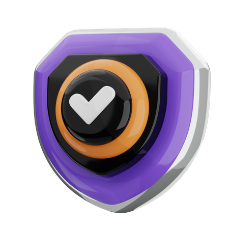 Check Security  3D Icon