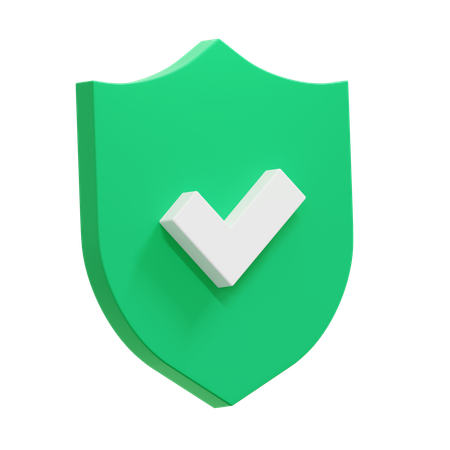 Check Security  3D Icon