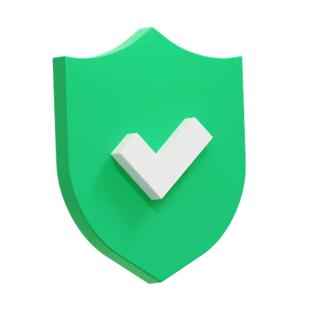 Check Security  3D Icon