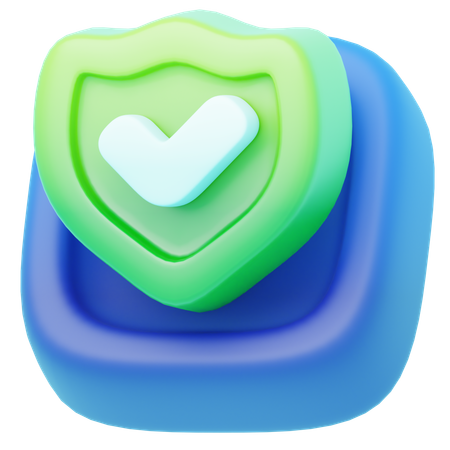 Check Security  3D Icon