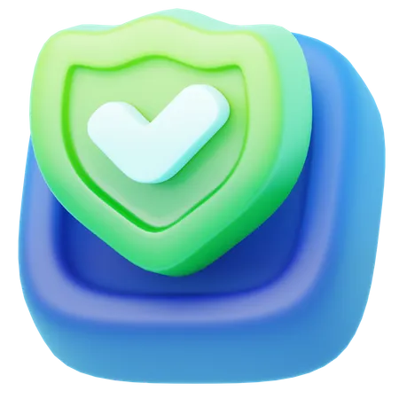 Check Security  3D Icon