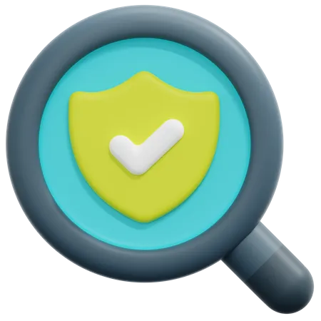 Check Security  3D Icon