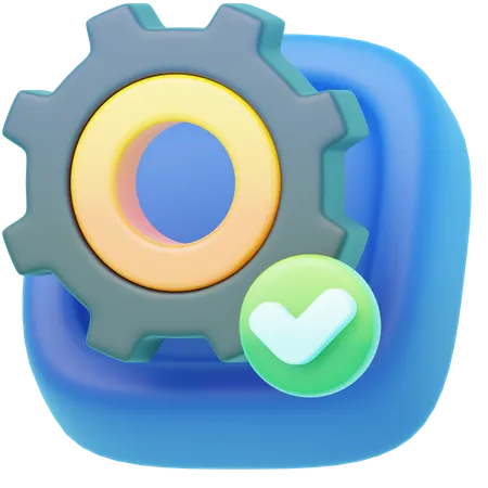 Vérifier le réglage  3D Icon