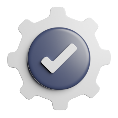 Check Setting  3D Icon
