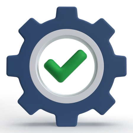 Check Setting  3D Icon