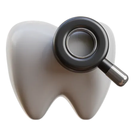 Check Tooth  3D Icon