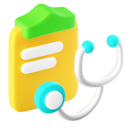 Check Up  3D Icon