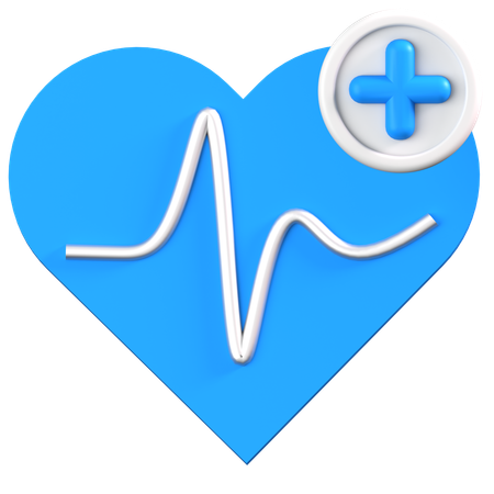 Check up médico  3D Icon