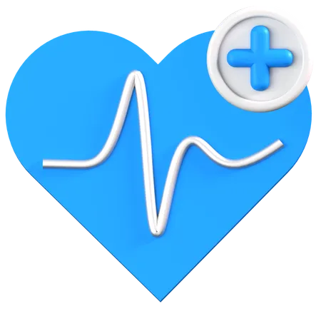 Check up médico  3D Icon