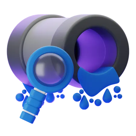 Check Water Source 3D Icon