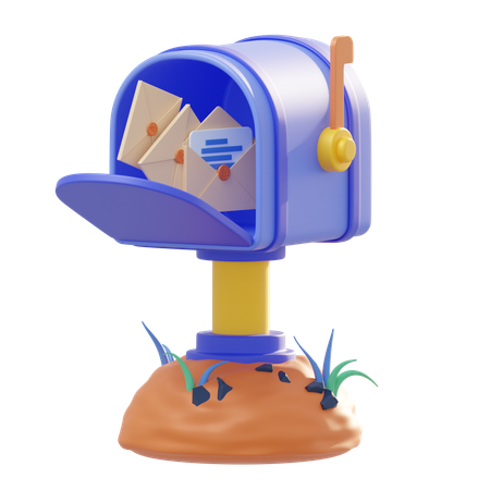 Check your inbox  3D Icon