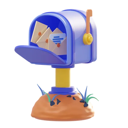 Check your inbox  3D Icon