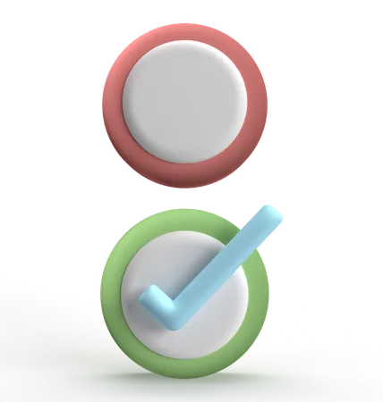 Checkbox  3D Icon