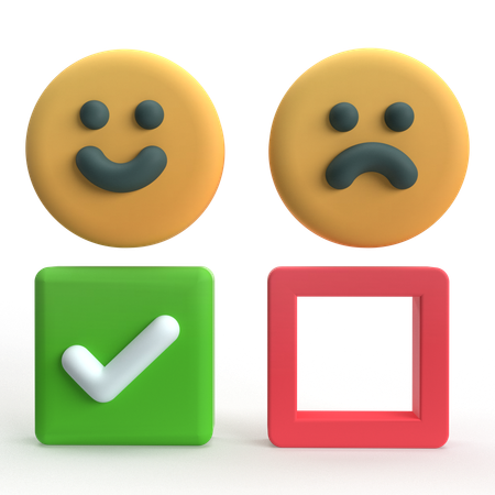 Checkbox  3D Icon