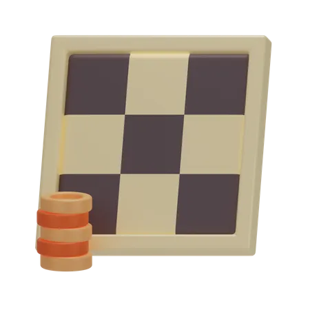 Checker  3D Icon