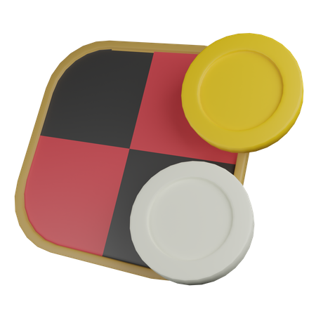 Checker Board  3D Icon