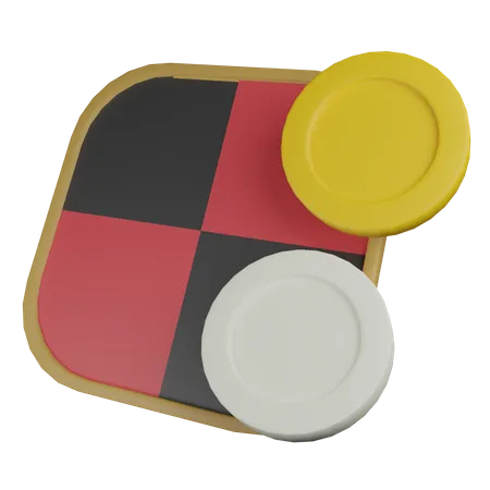 Checker Board  3D Icon