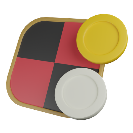 Checker Board  3D Icon