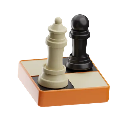 Checker Board  3D Icon