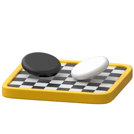 Checkers  3D Icon