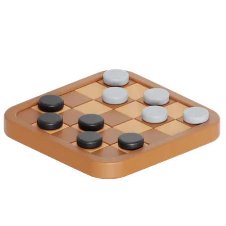 Checkers  3D Icon