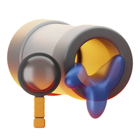 CHECKING PIPE  3D Icon