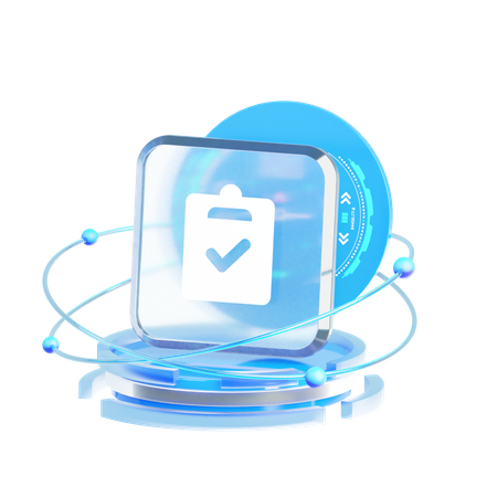 Checklist  3D Icon