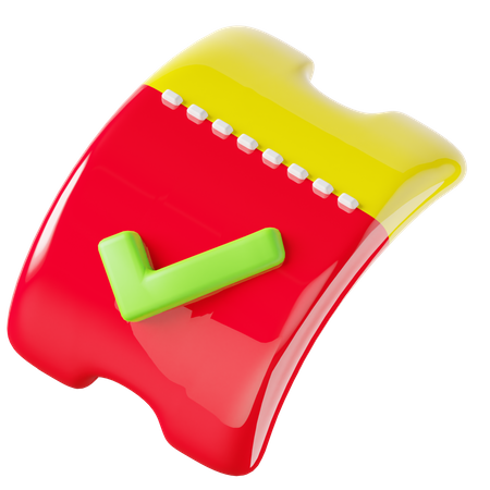 Checklist  3D Icon