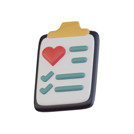 Checklist  3D Icon
