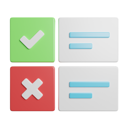 Checklist  3D Icon