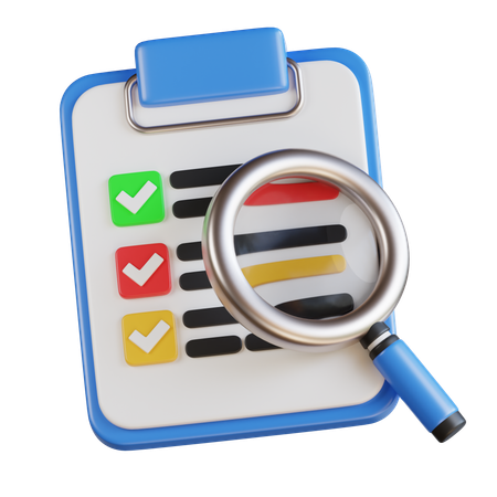 Checklist  3D Icon