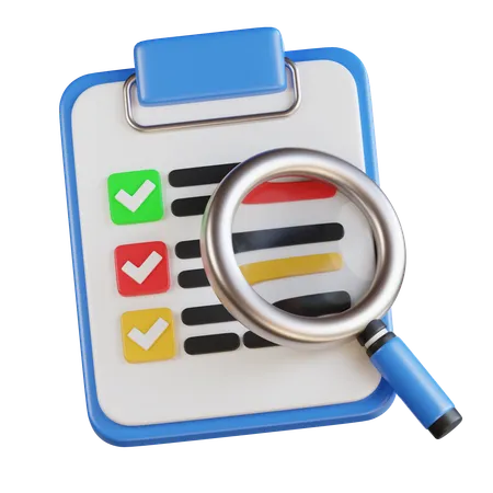 Checklist  3D Icon