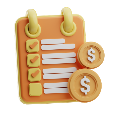 Checklist  3D Icon