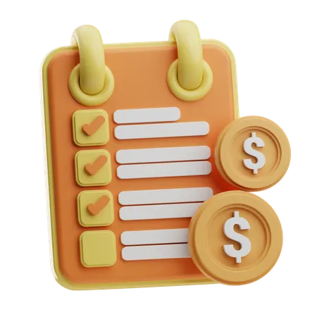 Checklist  3D Icon