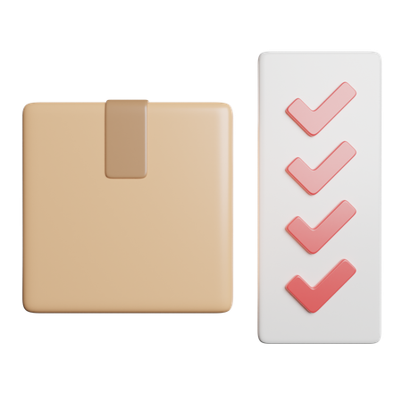 Checklist  3D Icon