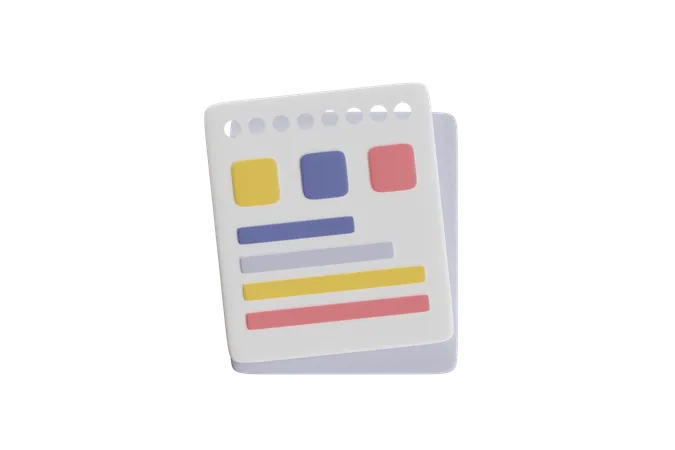 Checklist  3D Icon