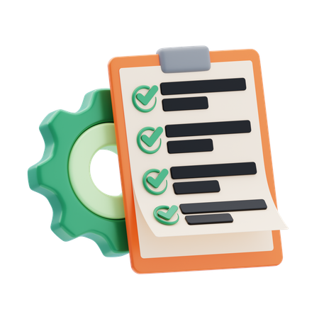 Checklist  3D Icon