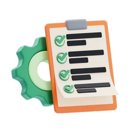 Checklist  3D Icon
