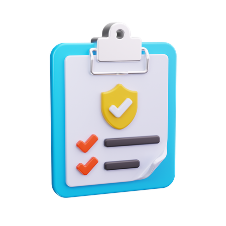 Checklist  3D Icon