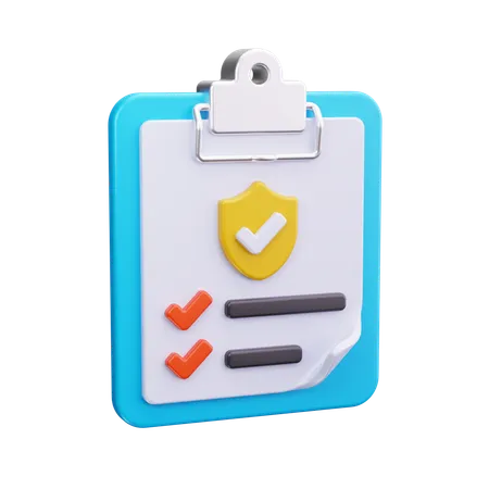 Checklist  3D Icon