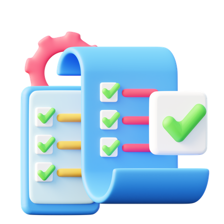 Checklist  3D Icon