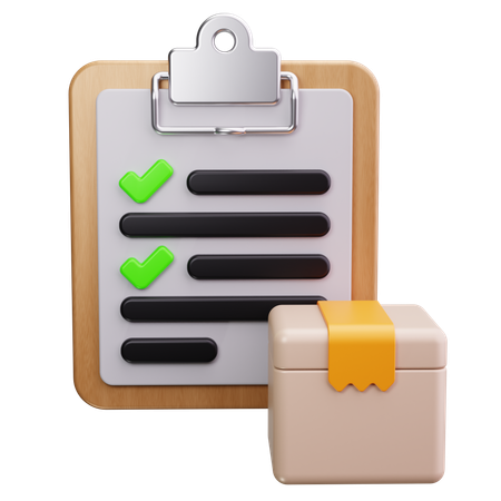 Checklist  3D Icon