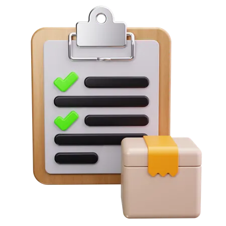 Checklist  3D Icon