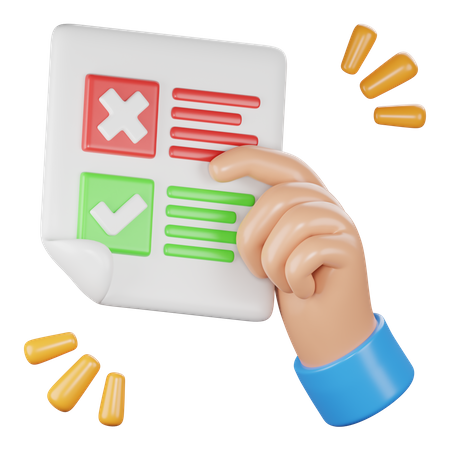 Checklist  3D Icon