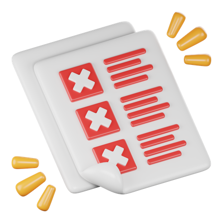 Checklist  3D Icon