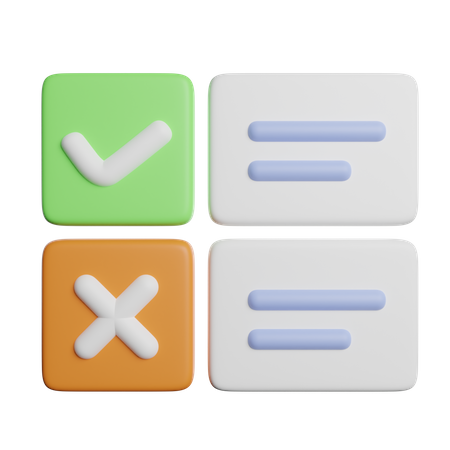 Checklist  3D Icon