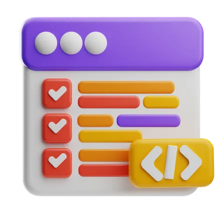 Checklist  3D Icon